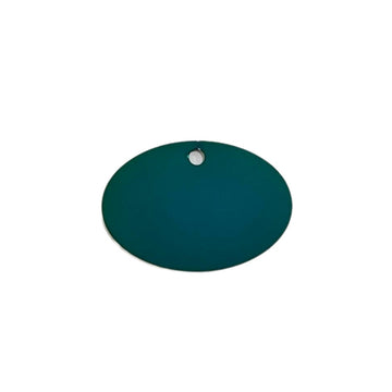 Kennel Aluminium Oval Shape Name Tag - Medium